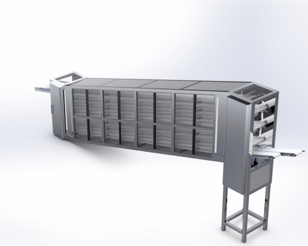 Primary dough fermenter for dough balls